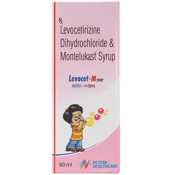 levocet m syrup 60 ml